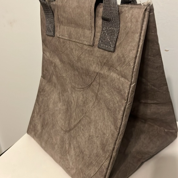 New Unisex Paper-bag Lunch Bag Insulated Lightweight Bag for Work/School - Picture 2 of 7